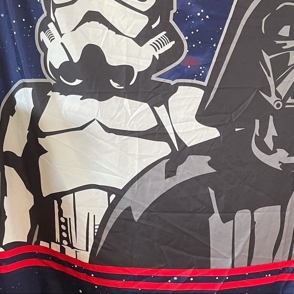 Star Wars Shower Curtain-Darth Vader-Storm Trooper - Picture 5 of 6